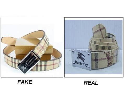 fake vs real burberry belt|burberry belt identification.